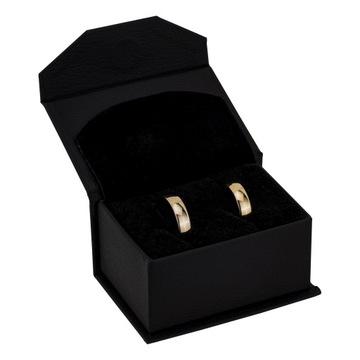 ЗОЛОТЫЕ ОБРУЧАЛЬНЫЕ КОЛЬЦА I Do by Ana Łazur 585 4 ММ ПАРА - ФИКСИРОВАННАЯ ЦЕНА