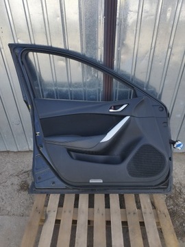 DVEŘE LEVÉ LEVÝ PŘEDNÍ MAZDA 6 III GJ 2012-2014 ČERNÉ 41W ORIGINÁLNÍ