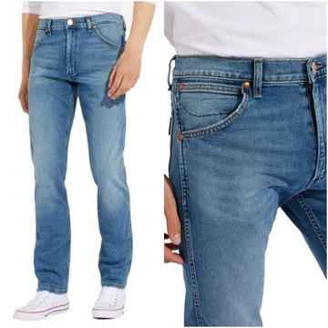 WRANGLER 11MWZ MĘSKIE SPODNIE JEANSOWE JEANSY DŻINS W34 L30