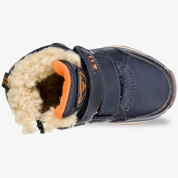 TRZEWIKI CHŁOPIĘCE NA RZEPY OCIEPLANE ZIMOWE r 26