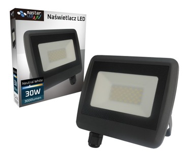 HALOGEN Naświetlacz LAMPA LED 30W IP65 Reflektor