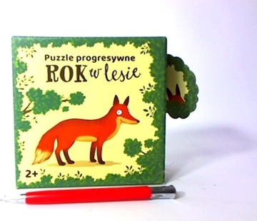 Год в лесу. Прогрессивные головоломки