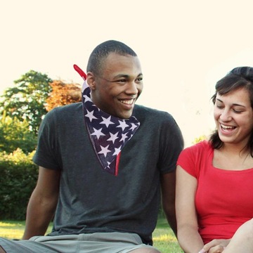 BANDANA UK PASEK Z FLAGĄ UK BANDANY FLAGA PODCZAS