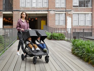 BABY JOGGER CITY MINI GT2 ДВОЙНАЯ СЛАНКА + 2 ГОНДОЛЯ