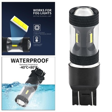 Автомобиль 3157 3156 7440 7443 3000 люмен указатель поворота тормозной 7743 четыре контакта