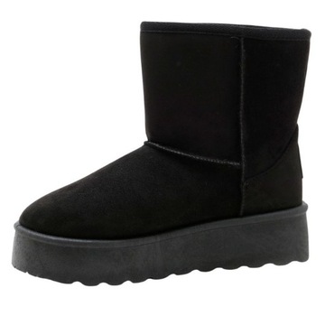 ЖЕНСКАЯ ЗИМНЯЯ ОБУВЬ BIG STAR, СНЕЖНЫЕ БОТИНКИ С УТЕПЛЕНИЕМ