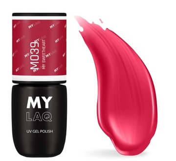 Гибридный лак для ногтей MYLAQ M039 My Sweethart 5 мл