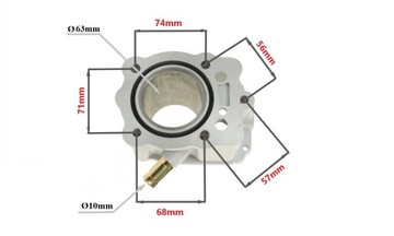 BASHAN 200 CYLINDER KOMPLETNY POWER FORCE NOWY