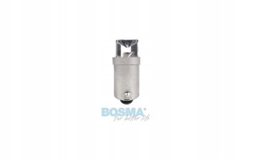 BOSMA 12V 1*LED STANDARD BA9s КРАСНАЯ ШИРОКАЯ Лампа VIE