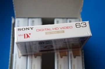 KASETA SONY DVM63HD MiniDV HDV 1 szt