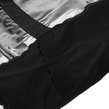 Пляжная сумка на молнии, бейсбольный мяч из прозрачного ПВХ.