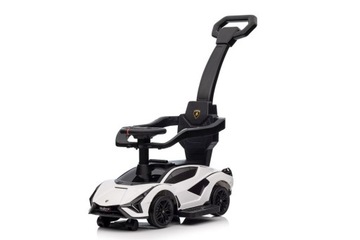 Lamborghini QLS-996T Ride-On с коляской, белый
