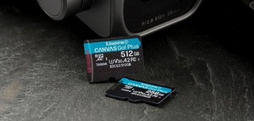 Kingston microSD Canvas Go! Плюс 64 ГБ, MicroSD, флэш-память 10 класса, ada