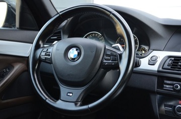 BMW Seria 5 F10-F11 Limuzyna 520d 184KM 2014 520D LIFT M-PAKIET SERWIS VIRTUAL KOKPIT BRĄZ SKÓRA DUŻA NAVI ŁOPATKI PDC, zdjęcie 31