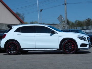 Mercedes GLA I Off-roader AMG 45 AMG 360KM 2014 Mercedes GLA 45AMG Night Edition1 Pamięci Harman 20” nappa Blis Kamera ILS