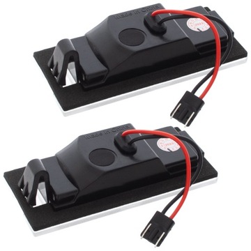 FIAT FREEMONT 11-16 LAMPY LED PODSVÍCENÍ TABULKY SPZ