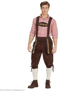 БАВАРСКИЙ КОСТЮМ БРЮКИ ОКТОБЕРФЕСТ BAVARIA L