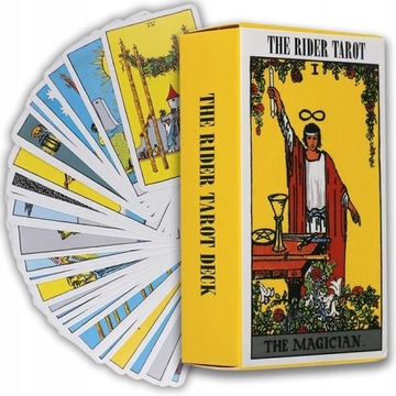 НАБОР КЛАССИЧЕСКИХ КАРТ ТАРО THE Rider TAROT, 78 ЧАСТЕЙ КАРТЫ ГАДАНИЯ