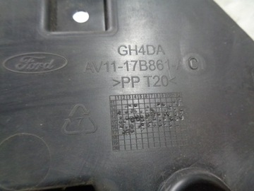 FORD B-MAX 17R VÝZTUHA DRŽÁKY NÁRAZNÍKU ZADNÍHO AV11-17B861-AC KOMPLET