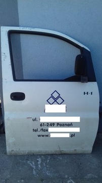 DVEŘE HYUNDAI H1 2.5 TCI 06R DVOJITÝCH KOLECH R SKLO (OKNO) L