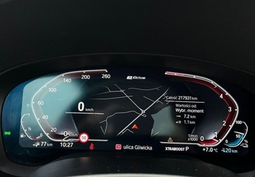 BMW Seria 5 G30-G31 Touring Plug-In 2.0 530e 292KM 2022 BMW Seria 5 M-Pakiet Hybryda Plug-In Skora Navi Kamera Full Led FV23, zdjęcie 20