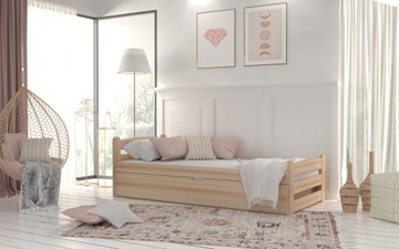 Кровать 90х200 + приподнятый матрас DAWID цвет
