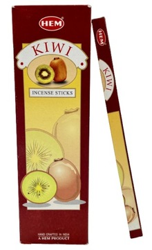 Indyjskie kadzidełka Kiwi 8 sztuk, HEM