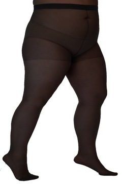 КОЛГОТКИ Lida Plus Size++ Лайкра 20 ден, обхват бедер -170 см