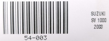 SUZUKI SV 1000 03-07 KANAPA SIEDZENIE