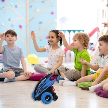 Игрушечный автомобиль с гироскопом, вращающийся игрушечный автомобиль с гироскопом, пульт дистанционного управления, синий