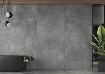 Gres płytka CONCRETE ANTHRACITE cerrad 1197x597