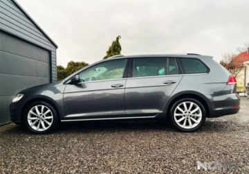 Volkswagen Golf VII Variant Facelifting 1.5 TSI ACT 150KM 2017 Volkswagen Golf Bezwypadkowy, FV23, DSG, Highline, KredytowanieLeasing, gw, zdjęcie 5