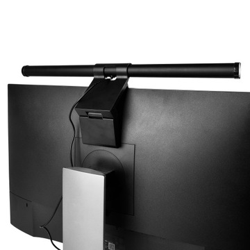 СВЕТОДИОДНАЯ ЛАМПА ДЛЯ МОНИТОРА КОМПЬЮТЕРА НА ЗАЖИМЕ ДЛЯ МОНИТОРА, РЕГУЛИРУЕМАЯ НОЧЬ