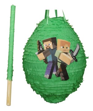 Piniata MINECRAFT XL na urodziny.