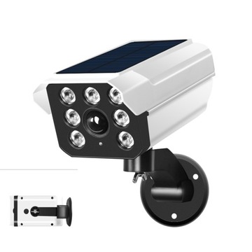 ATRAPA KAMERY LAMPA SOLARNA Z CZUJNIKIEM RUCHU LED