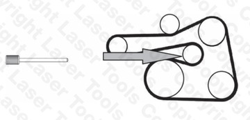 Комплект блокировки ГРМ OPEL 2.0 CDTi EcoFLEX B20DTH B20DTR после 2014 г.в.