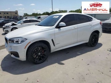 BMW X6 F16 2018 BMW X6 2018, 3.0L, 4x4, od ubezpieczalni 3.0 Benzyna 300KM