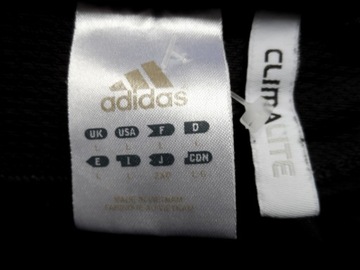 ADIDAS CLIMALITE CZARNA NOWA KOSZULKA T-SHIRT r L