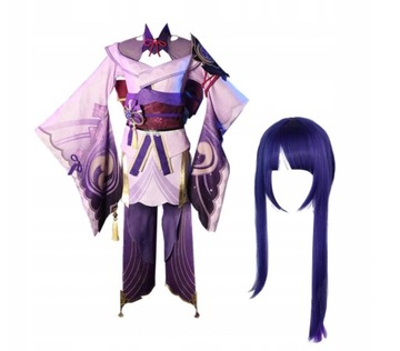 Genshin Impact Raiden Shogun Cosplay Halloween