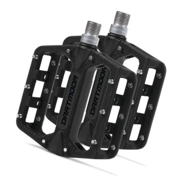 Pedały rowerowe platformowe DARTMOOR Stream Pro czarne matowe