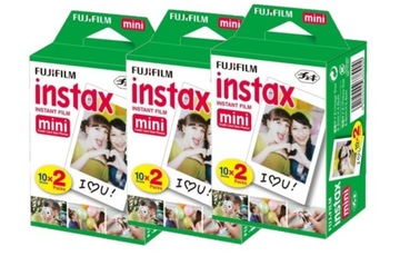 Wkłady Fujifilm Instax Mini Glossy 2 pack 20 zdjęć (60 zdjęć)