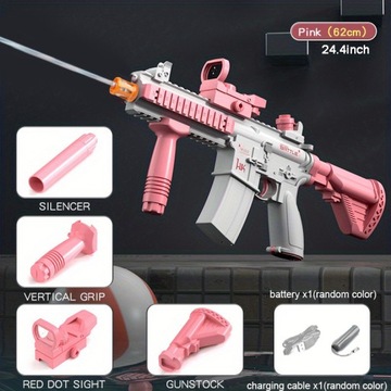 M416 Automatyczny letni elektryczny pistolet na wodę do zabawek o dużej pojemności
