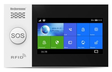 GSM сигнализация Heckermann Guardian V Tuya BOX + 6xPIR + 4xWindow