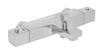 BATERIA WANNOWA ŚCIENNA TERMOSTATYCZNA Z WYLEWKĄ KOBA ESTIVA