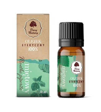 Olejek Eteryczny Miętowy 100% 10ml DARY NATURY