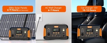 Аварийная электростанция Energy Bank FlashFish J1000Plus 1000 Вт 932 Втч