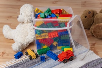 ПРЯМОУГОЛЬНОЕ ВЕДРО 10 Л с допуском ПИЩЕВЫХ ПРОДУКТОВ, прозрачное