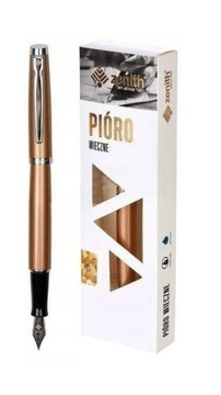 PIÓRO WIECZNE STALOWE ETUI 60 ELEGANCE ZENITH ZŁOT