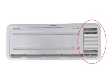 Маленькая дополнительная вентиляционная решетка для холодильника Dometic LS100 Turismus