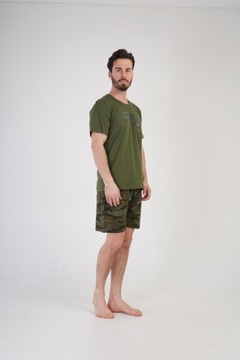 Piżama Męska bawełniana krótki komplet Vienetta XL